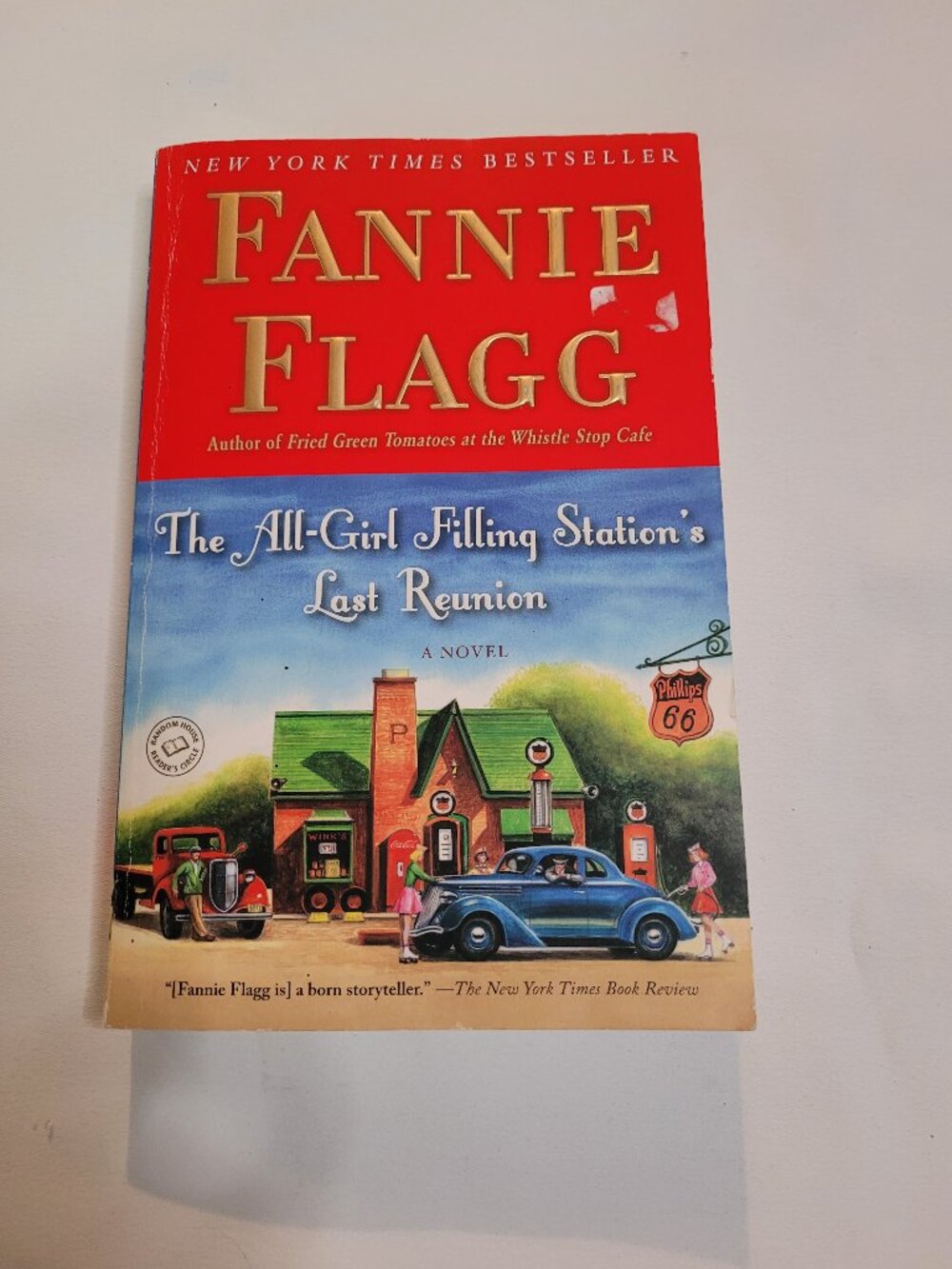 The All-Girl Filling Station’s Last Reunion by Fannie Flagg Paperback Novel